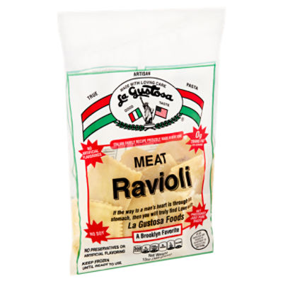 La Gustosa Meat Ravioli, 13 oz