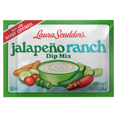 Laura Scudder's Jalapeño Ranch Dip Mix, 0.5 oz