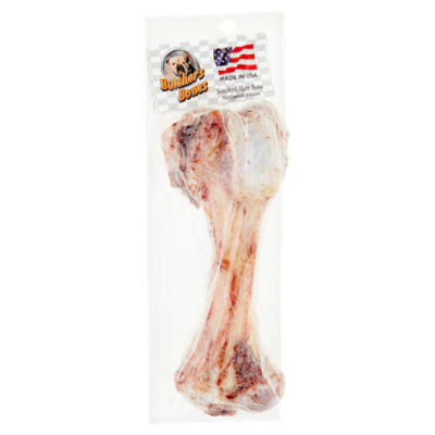 Butcher's Bones Hickory Smoked & Fully Cooked Ham Bone Dog Chews, 16 Ounce