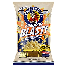 Pirate's Booty Cheddar Blast! Rice & Corn Puffs, 10 oz