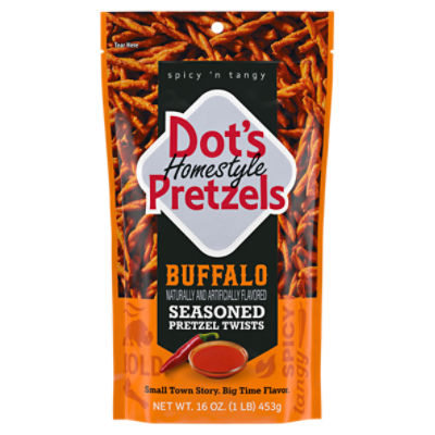 Dot's Homestyle Pretzels Buffalo Seasoned Pretzel Twists, 16 oz