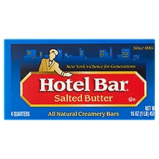 Hotel Bar Salted, Butter, 16 Ounce