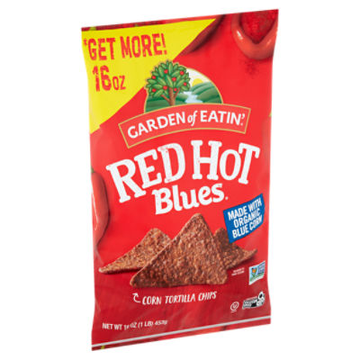 Garden of Eatin' Red Hot Blues Corn, Tortilla Chips