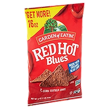 Garden of Eatin' Tortilla Chips - Red Hot Blues, 16 Ounce