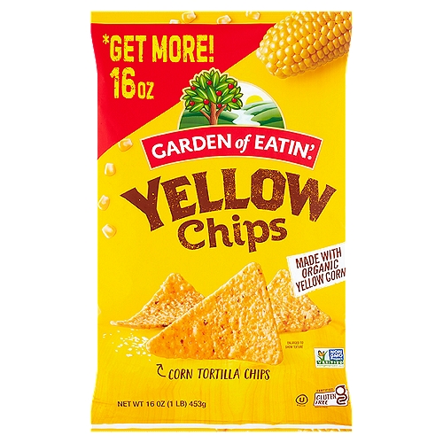 Garden of Eatin' Tortilla Chips - All Natural Yellow, 16 oz