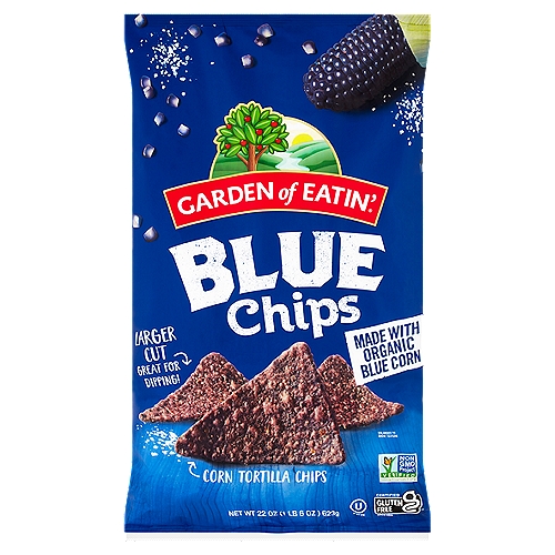 Garden of Eatin' Tortilla Chips - Restaurant Style Blue Corn, 22 oz