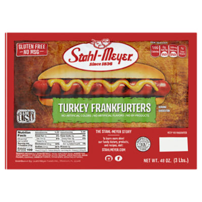 Stahl-Meyer Turkey Frankfurters, 48 oz