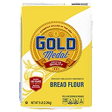 Gold Medal Unbleached Bread Flour, 80 Ounce