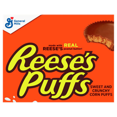 General Mills Reese's Puffs Sweet and Crunchy Corn Puffs, 11.5 oz
