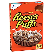 General Mills Reese's Puffs Sweet and Crunchy Corn Puffs, 11.5 oz, 11.5 Ounce