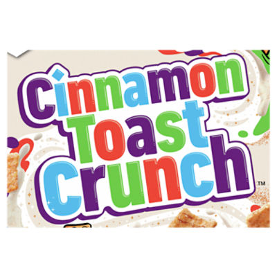 General Mills Cinnamon Toast Crunch Crispy, Sweetened Whole Wheat & Rice Cereal, 12 oz Image 3 of 10