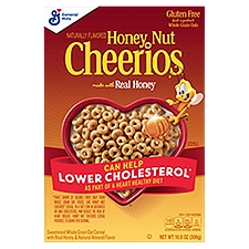Cheerios Honey Nut, Cereal, 10.8 Ounce