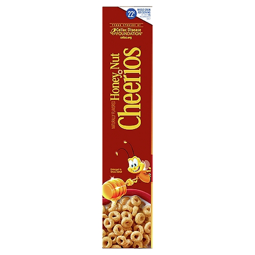General Mills Cheerios Honey Nut Cereal Large Size, 15.4 oz - The Fresh  Grocer