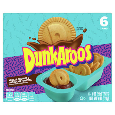DunkAroos Chocolate Cookies 6 Count