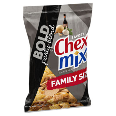 Chex Mix Snack Mix Bold Party Blend Savory Snack Bag Family Size