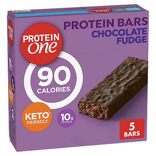 Protein One Chocolate Fudge Protein Bars, 0.96 oz, 5 count
