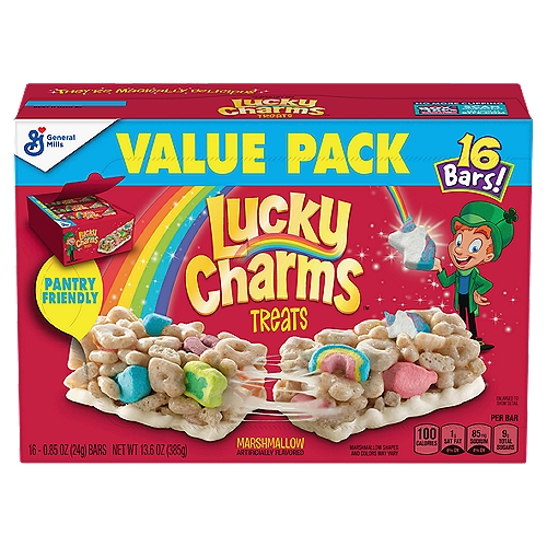 General Mills Lucky Charms Treats Marshmallow Value oz, 16 count