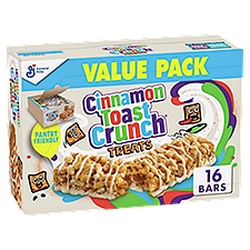 General Mills Cinnamon Toast Crunch Treats Cinnamon Bars Value Pack, 16 Each