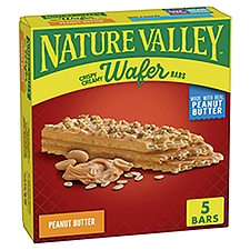 Nature Valley Crispy Creamy Peanut Butter Wafer Bars, 1.3 oz, 5 oz