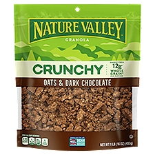 Nature Valley Big & Crunchy Oats & Dark Chocolate, Granola, 16 Ounce