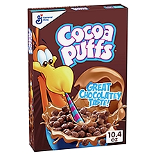 General Mills Cocoa Puffs Naturally Flavored Frosted Corn Puffs, 10.4 oz