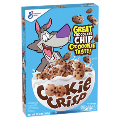 Cookie Crisp Naturally Flavored Sweetened, Cereal