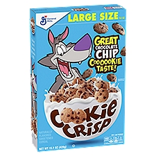 Cookie Crisp Naturally Flavored Sweetened, Cereal, 15.1 Ounce