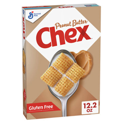 General Mills Chex Peanut Butter Sweetened Corn Cereal with Real Peanut Butter, 12.2 oz