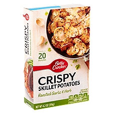 Betty Crocker Skillet Potatoes, Roasted Garlic & Herb Crispy, 4.2 Ounce