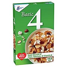 General Mills Basic 4 Multigrain Cereal with Fruit & Almonds, 1 lb 3.8 oz