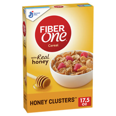 General Mills Fiber One Honey Clusters Cereal, 1 lb