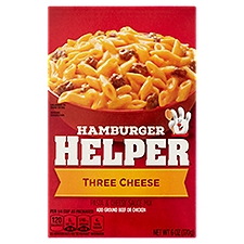 Betty Crocker Three Cheese Hamburger Helper, 6 Ounce