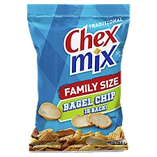 Chex Mix Savory Traditional Snack Mix Family Size, 15 oz