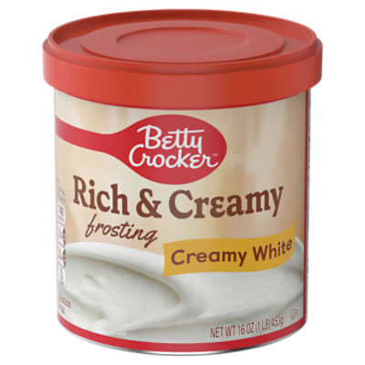 Betty Crocker Creamy White Rich And Creamy Frosting 