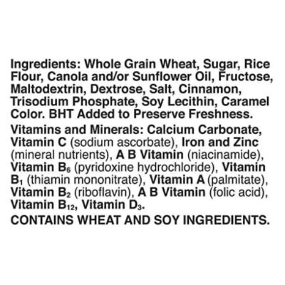 General Mills Cinnamon Toast Crunch Crispy, Sweetened Whole Wheat & Rice Cereal, 2 lb
