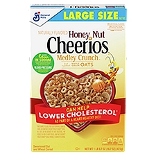 Cheerios Cereal, Medley Crunch Honey Nut, 16.7 Ounce