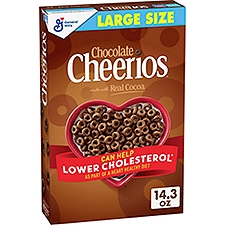 General Mills Cheerios Chocolate Cereal Large Size, 14.3 oz