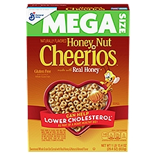 Cheerios Honey Nut Sweetened Whole Grain Oat, Cereal, 29.4 Ounce