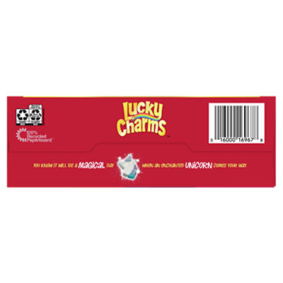 General Mills Lucky Charms Frosted Toasted Oat Cereal with Marshmallows Family Size, 1 lb 2.6 oz