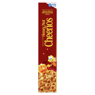 General Mills Cheerios Honey Nut Sweetened Whole Grain Oat Cereal Family Size, 1 lb 2.8 oz