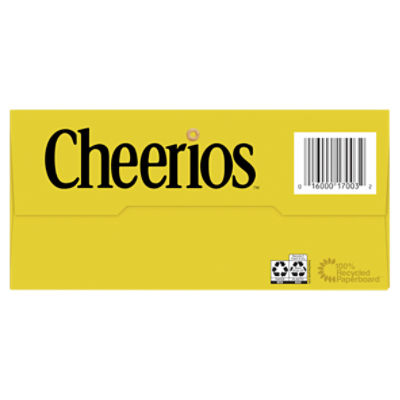 General Mills Cheerios Toasted Whole Grain Oat Cereal Family Size, 1 lb 2 oz