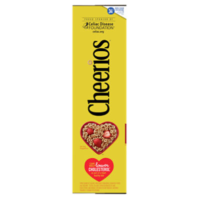 General Mills Cheerios Toasted Whole Grain Oat Cereal Family Size, 1 lb 2 oz