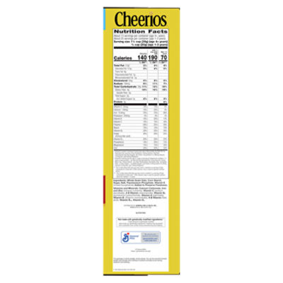 General Mills Cheerios Toasted Whole Grain Oat Cereal Family Size, 1 lb 2 oz
