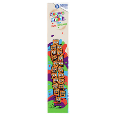 General Mills Cinnamon Toast Crunch Sweetened Whole Wheat & Rice Cereal Family Size, 1 lb 2.8 oz