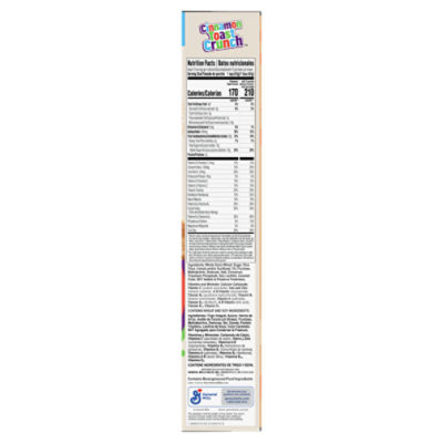 General Mills Cinnamon Toast Crunch Sweetened Whole Wheat & Rice Cereal Family Size, 1 lb 2.8 oz