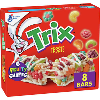 General Mills Trix Treats Fruit Flavor Bars, 0.85 oz, 8 count, 0.85 Ounce