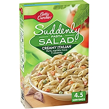 Betty Crocker Suddenly Pasta Salad Creamy Italian Pasta Salad Mix, 8.3 oz, 8.3 Ounce