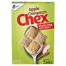 General Mills Chex Apple Cinnamon Sweetened Rice Cereal, 12 oz