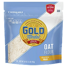 Gold Medal Gluten Free, Oat Flour, 16 Ounce