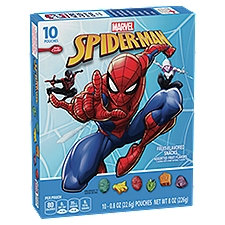 Betty Crocker Marvel Spider-Man Assorted Fruit Flavored, Snacks, 0.8 Ounce